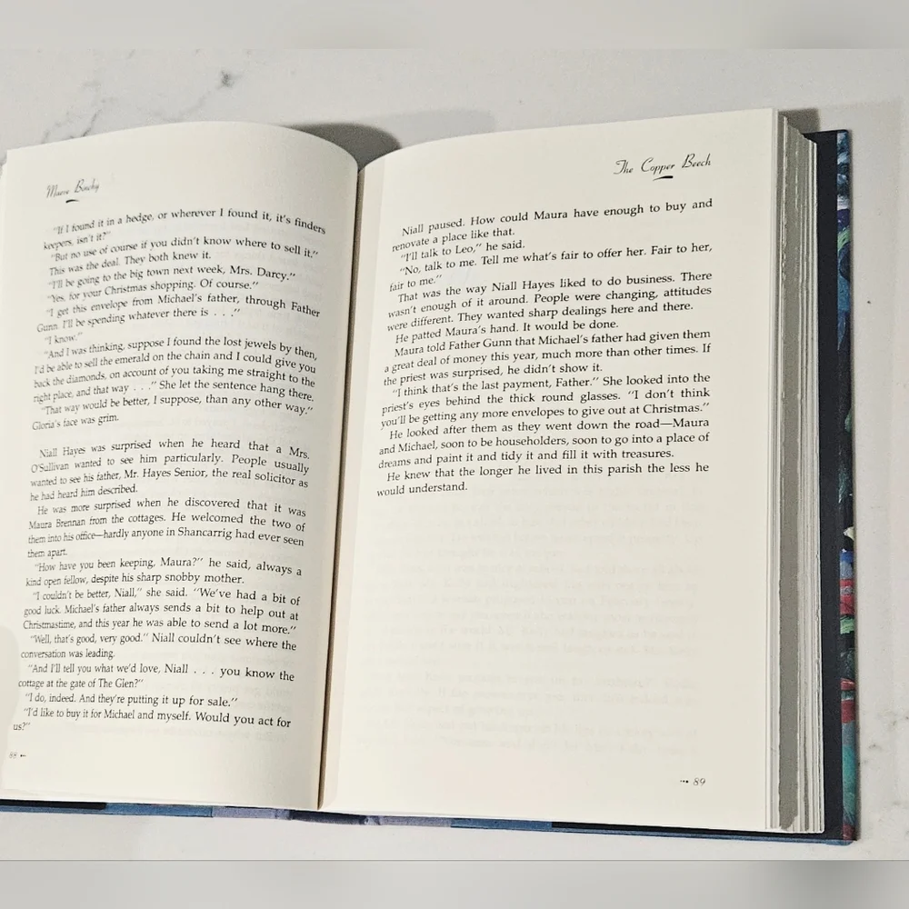 BOGO Maeve Binchy 'The Copper Beech' Hardcover Book
